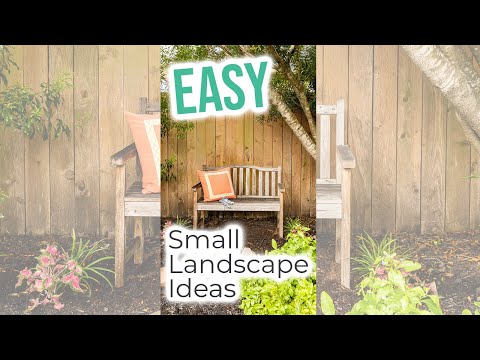 🌿EASY Small Garden Landscape | My New Haven! #shorts