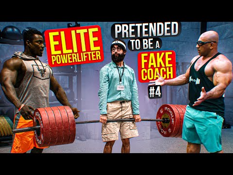 Elite Powerlifter Pretended to be a FAKE TRAINER #4 | Anatoly Aesthetics in Public