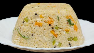 ഗോതമ്പു റവ ഉപ്പുമാവ്  / KERALA STYLE  WHEAT RAVA UPMA / BREAKFAST RECIPE