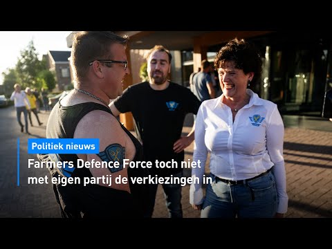 🖍️ Farmers Defence Force toch niet met eigen partij de verkiezingen in | Hart van Nederland