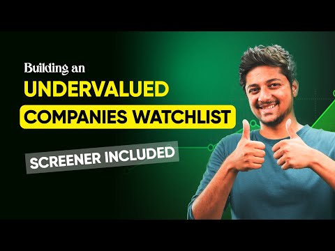 Best Screener for Undervalued Companies!