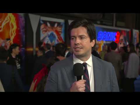 Sonic 3 World Premiere Los Angeles - itw John Whittington (Official video)