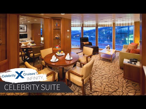 Celebrity Infinity | Celebrity Suite Stateroom | Full Walkthrough Tour & Review | 4K