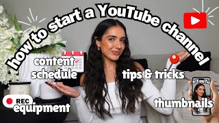 HOW TO START A YOUTUBE CHANNEL IN 2024 | BEGINNER'S GUIDE TO FAST GROWTH, VIEWS & MAKING MONEY