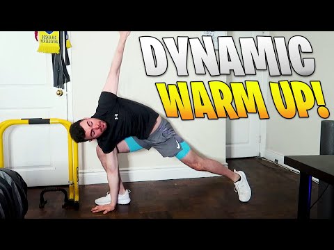 4 Minute FULL BODY Dynamic Warmup for ANY Workout! (NO EQUIPMENT NEEDED)