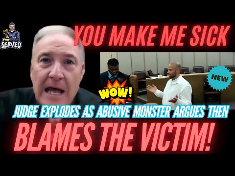 Judge's Explosive Rant At Monster For Victim Blaming! | ALL NEW