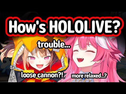 Raora And Gigi Sharing Their Feelings About Hololive