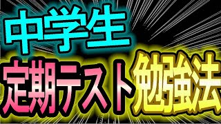 【中学生】定期テスト対策の方法をすこ～～～～し教えます【テスト対策・大学受験】