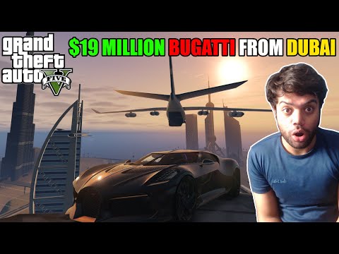 Stealing The Most Expensive BUGATTI In The World From DUBAI | GTA 5 GAMEPLAY #14