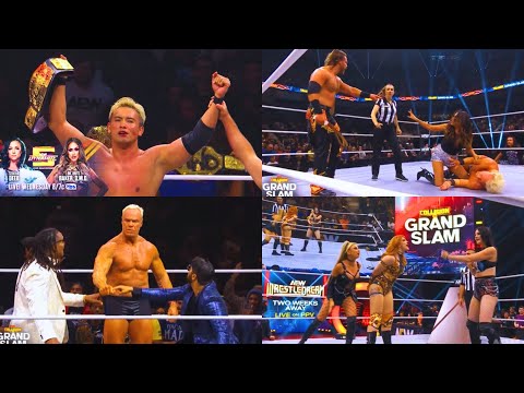 AEW Collision: Grandslam 09/28/24 Results- Okada Wins, Hangman/Robinson Feud, Saraya Rules Match 🔥🔥