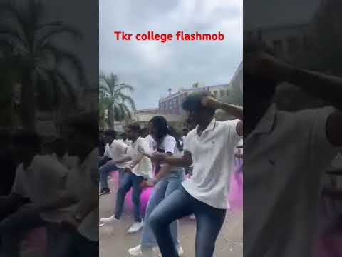 Tkr college flashmob #clg #collagefest #college #collegelife #collgevlog #dance #clgdays