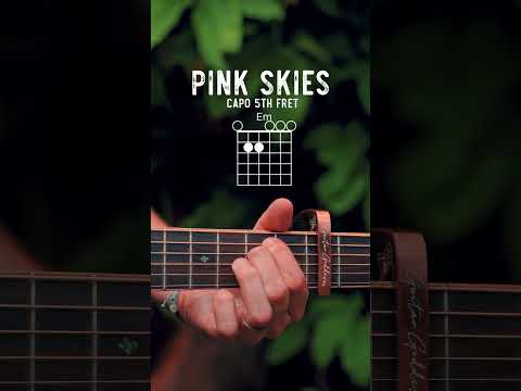 Pink Skies Zach Bryan Guitar Tutorial // Pink Skies Guitar Lesson