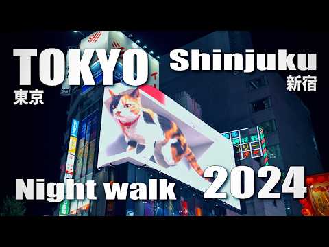 新宿 / Night walk in Shinjuku, Tokyo, Japan ( November 27, 2024 )