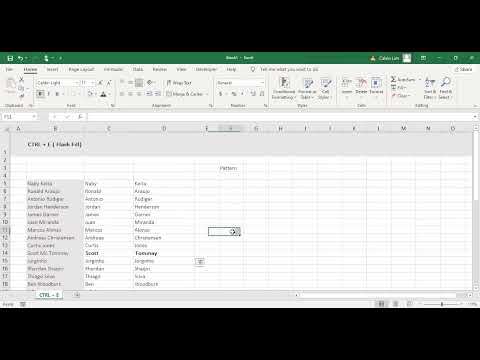 CTRL + E (Flash Fill) di Excel bukan cuma untuk pisahin nama