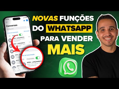 NOVAS FUNÇÕES do Whatsapp p/ você Vender Mais