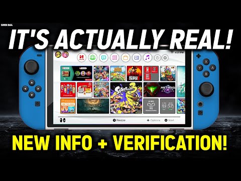 Nintendo Switch 2 Info VERIFICATION!! New Button Info + HIGH POWERED DOCK!