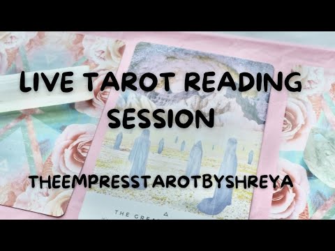 Free Yes/No Tarot Reading Session #theempresstarotbyshreya #live #hinditarotreading #englishtarot