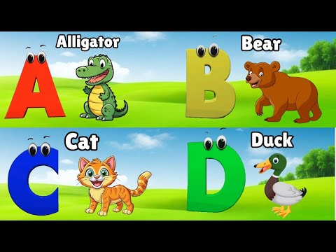 Animals ABC Song | Animals Alphabet Song for Kids | Alphabet Letters | Phonics for Kids