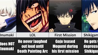 Megumi Fushiguro FACTS from Jujutsu Kaisen