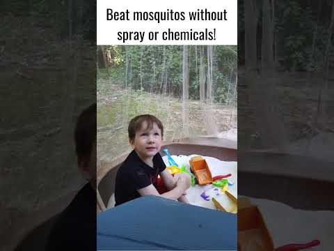 No Mosquitos, No Stinky Spray!