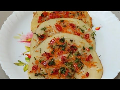 Instant Uttapam Recipe||rava uttapam||uttapam recipe||breakfast recipes||chopping board ruchulu