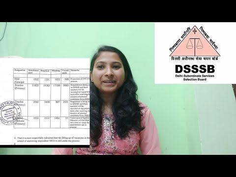 DSSSB PRT vacancy क्यों नही आ रही है ? PRT मे B.ed वाले allowed ? क्या सच है notification का😀 #dsssb