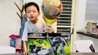 [玩具開箱] TAKARA TOMY-新幹線變形機器人Z N700S希望號 + HC85