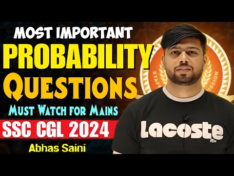 PROBABILITY BEST Questions ! Practice batch information