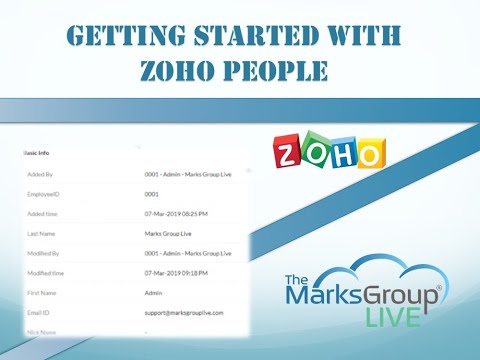 Getting Started With Zoho People