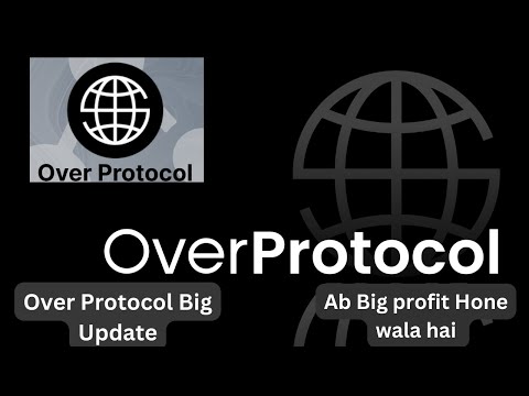 Over Wallet Mainnet Launch Update |  Over Protocol Points Convert Over Token | Big Profit