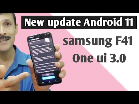 Samsung F41 got android 11 one ui 3.0 latest OTA update