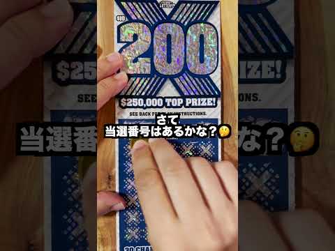 【アメリカ生活】最高当選額の当選確率1608000分の１。宝くじを買ってみた！　#shorts