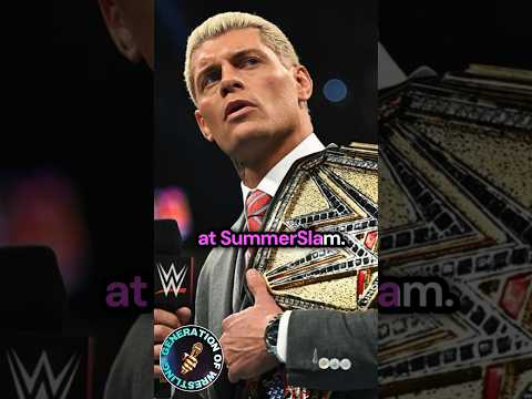 COULD CODY RHODES LOSE AT SUMMERSLAM ? #CodyRhodes #SummerSlam #wwe #aew #ytshorts #shortsviral