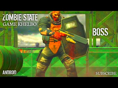 BOSS ZOMBIE 🧟‍♂️ KILL | ZOMBIE STATE | MOBILE ZOMBIE GAMES | ANDROID