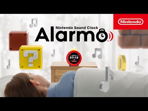 Orologio sonoro Nintendo: Alarmo – Svegliati in un mondo di giochi!