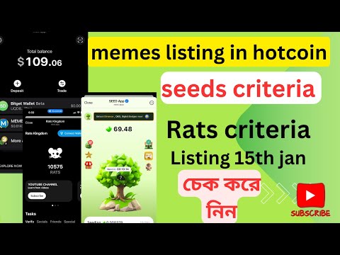 Memeland final criteria || seeds airdrop final criteria || rats airdrop final criteria