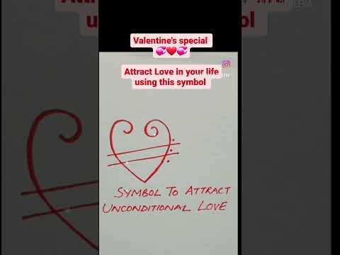 VALENTINE'S SPECIAL| ATTRACT LOVE |GET LOVE IN YOUR RELATION| SYMBOL FR UNCONDITIONAL LOVE|#tarot#