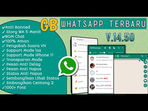 GB WHATSAPP v 14.50 TERBARU 2022 | DOWNLOAD WA GB TERBARU | ANTI EXPIRED BY @MyDamein