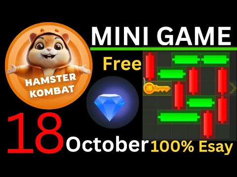 18 October hamster kombat mini game puzzle solved || Mini game key