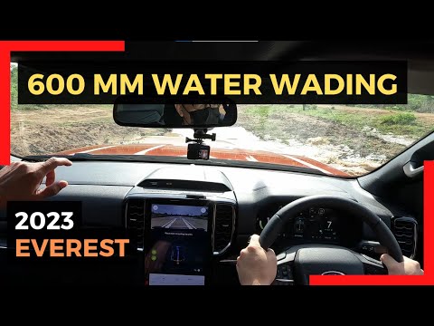 600 mm Wading in the 2023 Ford Everest | 2023 Ford Endeavour