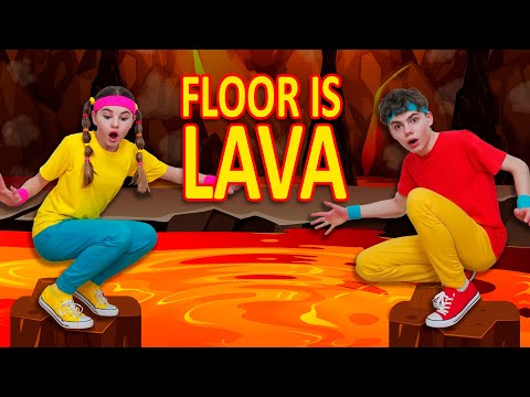 The Floor is Lava Dance! - Kids Activity Dance Songs