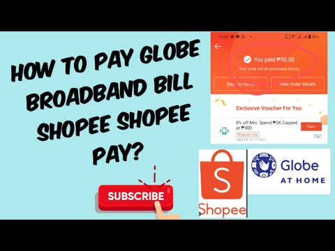 How to pay globe at home bill shopee shopee pay?#shopeepay #paybill #globeathome #landlineconnection