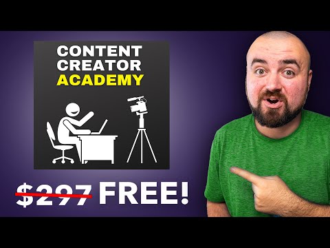 Content Creator Academy is HERE AND FREE!