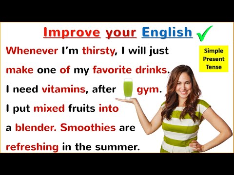 My favorite Drinks  ❤️  Learning English Speaking with images Listen and Practice