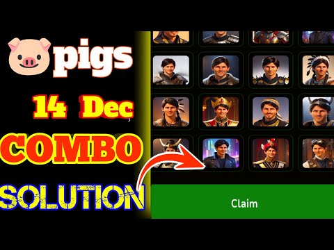 Pigs house today combo cards|pigs intelligent investment code|pigs pizzzal combo|Pigs daily combo