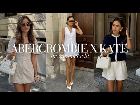 Launching Abercrombie's first ever UK edit! Kate Hutchins