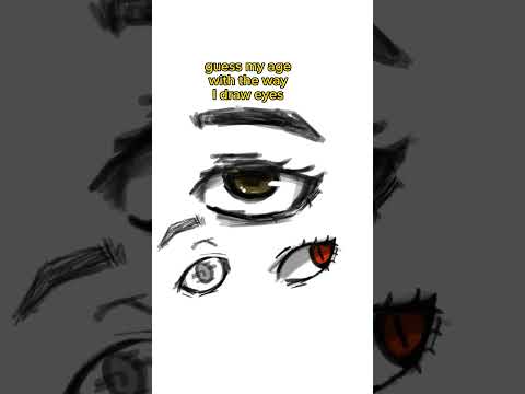 Guess My Age By My Art (eye edition)