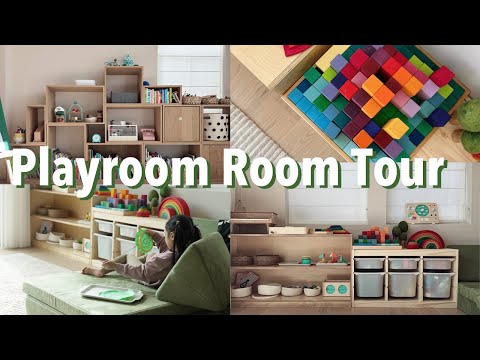 历时一年总算搬好了家 ❤️ 新家游戏室公开！宝宝Playroom Room Tour