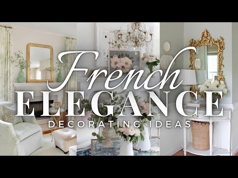 Discover French Elegance: Sophisticated Decor Tips to Bring Timeless Parisian Style to Your Space 🪻✨