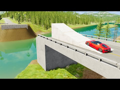 Mobil vs Ramp #14 - BeamNG Drive